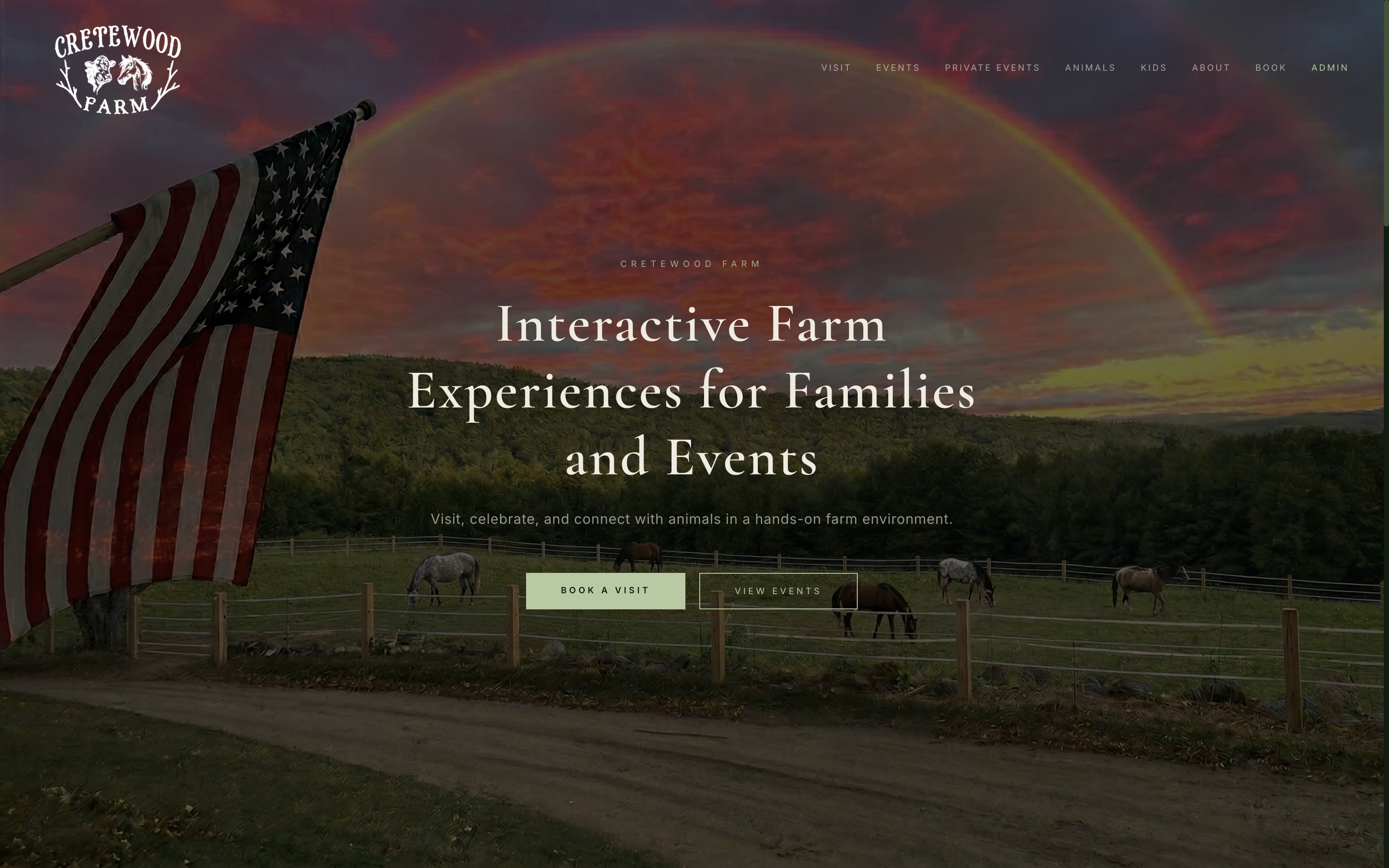 Cretewood Farm public homepage
